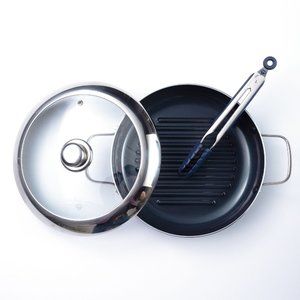 Blue Diamond Ceramic 11" Grill Genie with Steaming